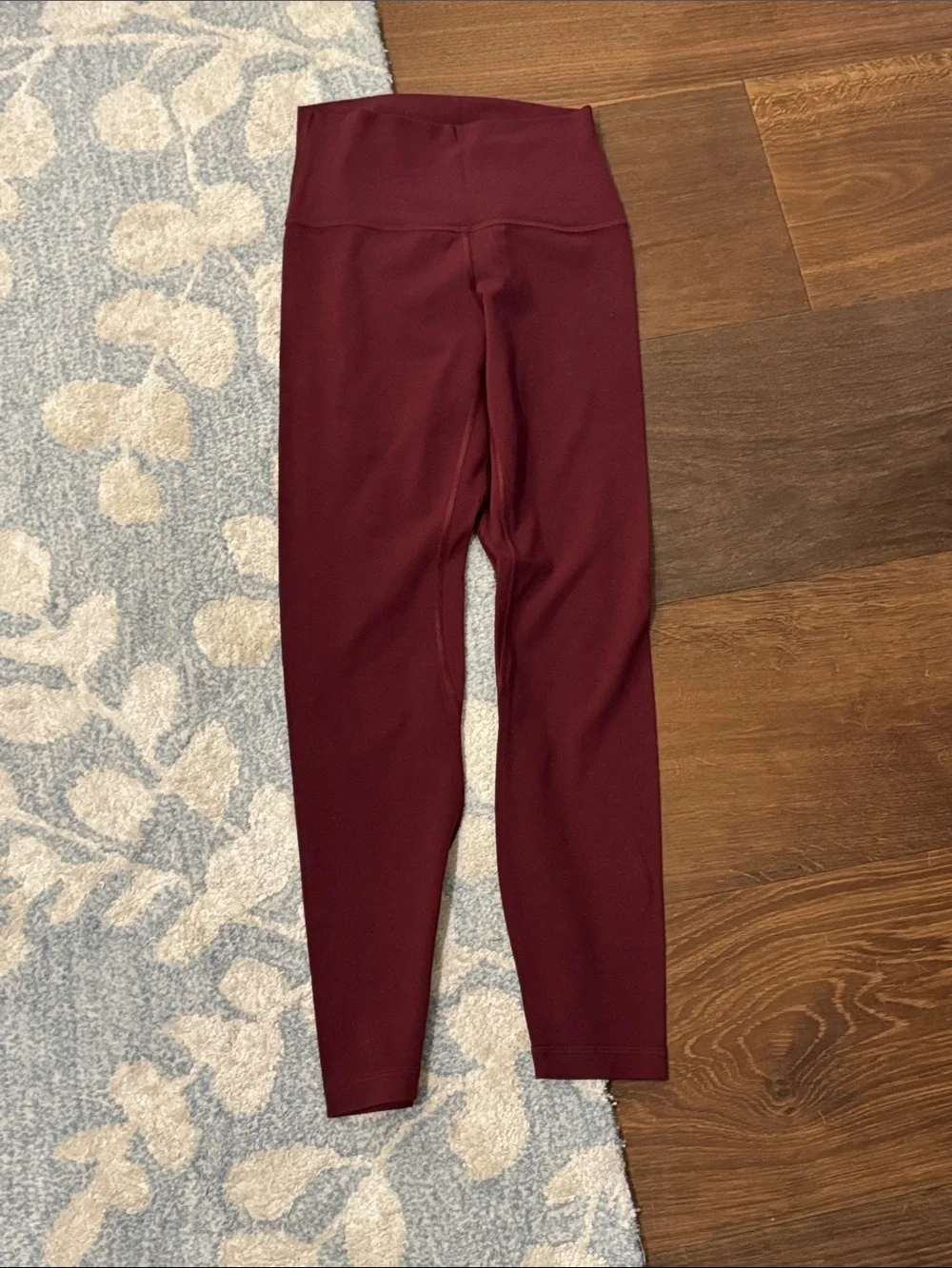 lululemon athletica Maroon Align High-Rise Leggings 25”